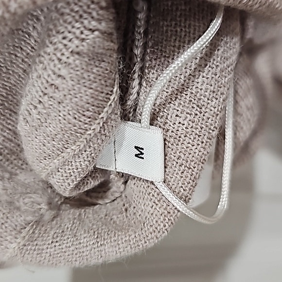 Richard 6630 Merino Wool Turtleneck Sweater In Nature Melange - Picture 6 of 6